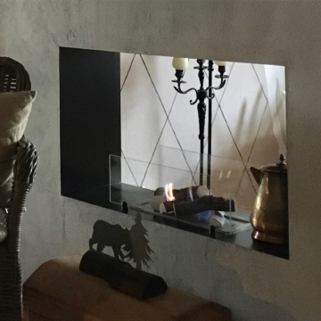 Camino a Bioetanolo MAISONFIRE INCASSO 90 Biocamino Bifacciale