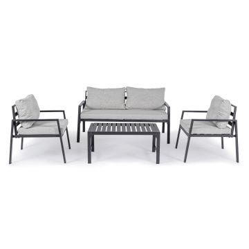 Set in 4 Pezzi Salotto Bizzotto C-C Lorrilard New Antracite