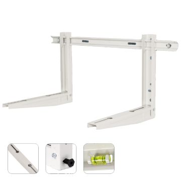 Staffa Condizionatore Vecamco UNIKA Regolabili con Livella Integrata 70KG 45x40x80