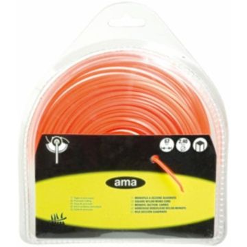 Filo per Decespugliatore AMA quadrato diametro 2,7mm 55 metri bobina
