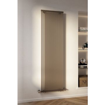 CORDIVARI RADIATORE ALICE 18 VERTICALE ALT. 400 MM - 2500 MM / LARG. 136 MM - 1761 MM / INTERASSE 342 MM - 2442 MM / ELEM. 5 - 70 IN VARI COLORI