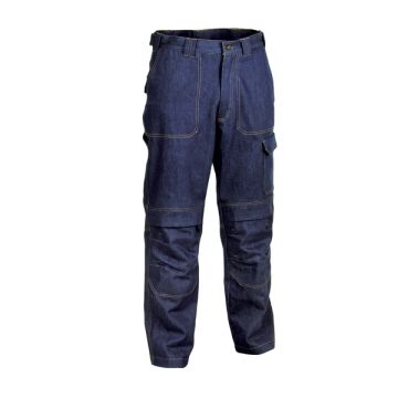 Pantalone Jeans Da Lavoro COFRA ANES Colore Blu