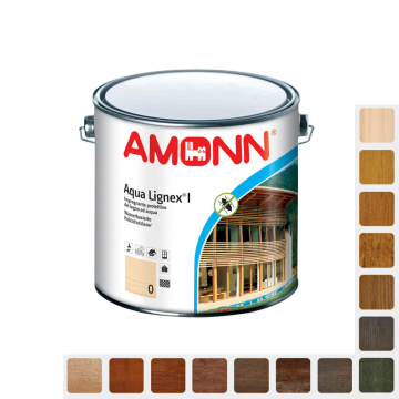 Impregnante Legno 0,75 Lt. AMONN AQUA LIGNEX I Insetticida