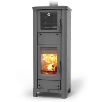 Termostufa a Legna 23 Kw THERMOROSSI ARDHEA-F EVO5 Easy Con Forno