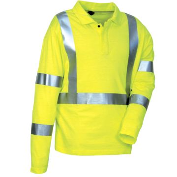 Maglia Da Lavoro COFRA ARICA Polo Fluo Ad Alta Visibilita