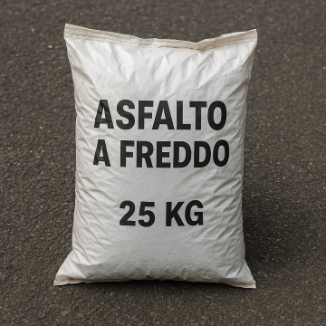 Asfalto a Freddo Lampmix kg 25 Conglomerato Bituminoso