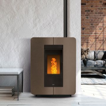 Stufa a Pellet ad Aria 8,9 Kw KLOVER ASTRA AIR Ventilata