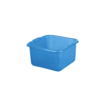 Bacinella Quadrata 30x30 Conca Alimentare Azzurra