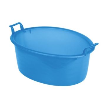 Bacinella Ovale 50 Cm. Conca Alimentare Azzurra