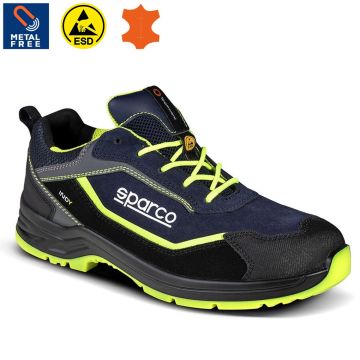 Scarpe Antinfortunistiche Da Lavoro SPARCO BALTIMORA ESD S3S SR FO LG In Pelle