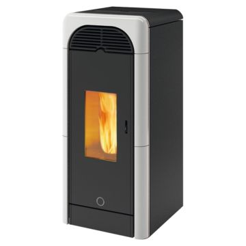 Stufa a Pellet 9,2 Kw EK63 BERRY90+ Canalizzabile Kit Ceramica