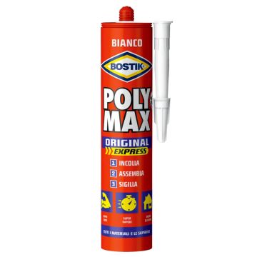 Bostik Poly Max Original Express 6300460 Adesivo Sigillante Rapido 425g