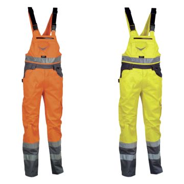 Pettorina Fluo Da Lavoro COFRA BRIGHT Catarifrangente In Diverse Colorazioni