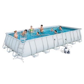 Piscina Rettangolare Fuori Terra BESTWAY 56475 732 x 366 x 132cm + Filro
