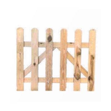 Cancello in Legno 4F EUROPA 100x100 cm