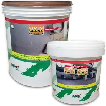 Guaina Liquida Bicomponente Fibrorinforzata NAICI CEMENGUAINA FIBRATA 20 Kg Antiristagno