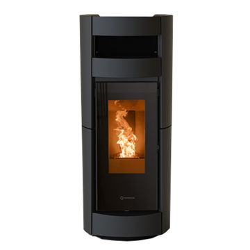 Stufa a Pellet ad Aria Canalizabile Ermetica 11,4 Kw THERMOROSSI CHIC Supreme Natural Plus Evo