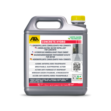 Idrorepellente Consolidante FILA CONCRETE HYDRO 5 lt Per Cemento