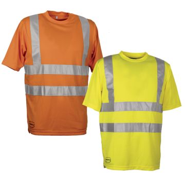 Maglietta Da Lavoro Fluo COFRA DANGER In Diverse Colorazioni