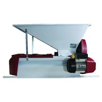 Denocciolatrice smaltata a motore con 2 griglie inox GRIFO DENS tramoggia 90x50