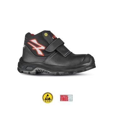 Scarpa da Lavoro Antinfortunistica UPOWER RED INDUSTRY DUBAI UK ESD S3 CI SRC Taglie 38 - 48