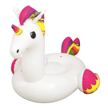 Unicorno Cavalcabile Gonfiabile 224x164 BESTWAY 41113 Piscina Mare