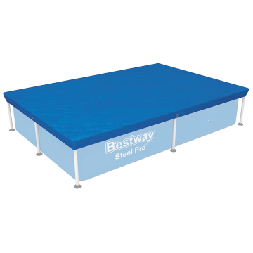 Telo Copertura Piscina Rettangolare 221x150x43 Cm BESTWAY 58103