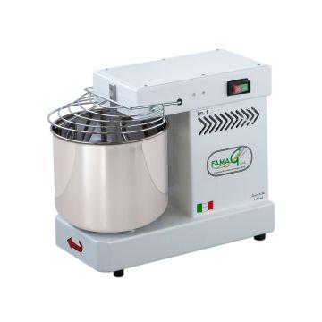 Impastatrice a Spirale 8KG FAMAG IM 8/230 Bianca motore elettrico monofase o trifase