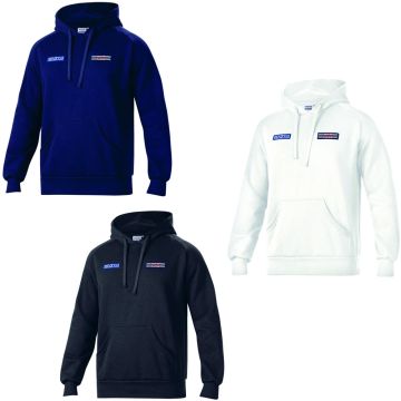 Felpa Con Cappuccio SPARCO HOODIE BIG STRIPES MARTINI RACING S/XXL