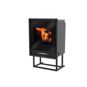 Termocaminio a Pellet 15,6 Kw EDILKAMIN IDROPELLBOX AE Vaso Chiuso