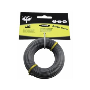 Filo per Decespugliatore AMA Tondo diametro 2,4mm 15 metri bobina