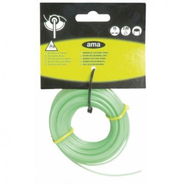 Filo per Decespugliatore AMA diametro 3mm 15 metri tondo bobina