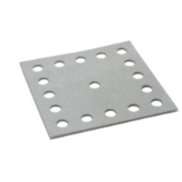 Piastra AbrasivaPer Levigatore FIXLINE 8Pz 20x20 Grana Fine