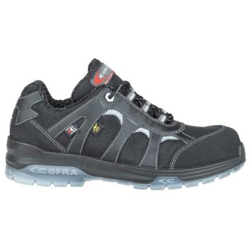 Scarpe Antinfortunistiche da Lavoro COFRA FRANKLIN BLACK SB E P FO SRC 36-48 WELLNESS