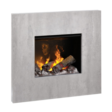 Camino Ad Acqua MAISONFIRE FUMETTO CEMENTO Caminetto Elettrico