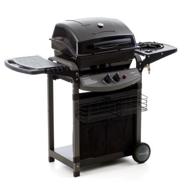 Barbecue a Gas Sochef Più Saporillo G20513 con 2 Bruciatori Pietra Lavica