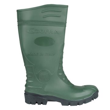Stivali da Lavoro COFRA TYPHOON GREEN/BLACK S5 SRC 39-47 NI-BOOTS TYPHOON