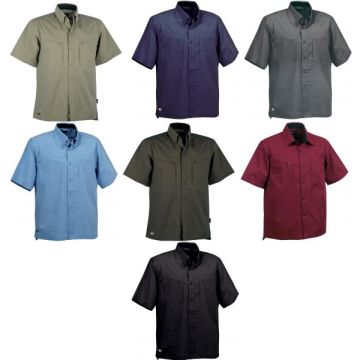 Camicia Da Lavoro COFRA HAWAII Tasche Con Cerniera In Diverse Colorazioni