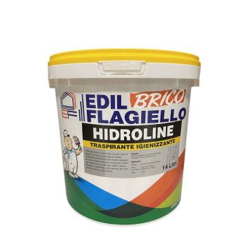 Idropittura Traspirante EDIL FLAGIELLO HIDROLINE Pittura Igienizzante 14Lt