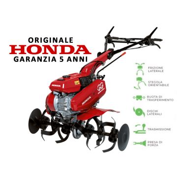 Motozappa HONDA F 560 K7 FEC1 Motore 4T GX 163cc con Fresa Normale o Miracolo F560