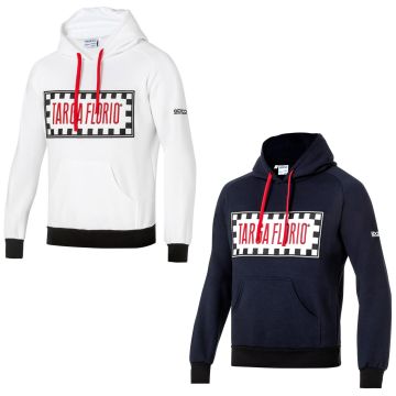 Felpa Sportiva SPARCO HOODIE #F1 Targa Florio Con Cappuccio In Cotone