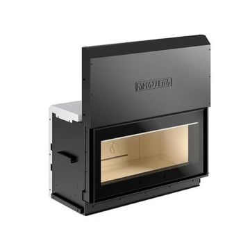 Inserto a Legna 12,2 Kw PIAZZETTA MC 90/44 SL Camino Con Anta Saliscendi