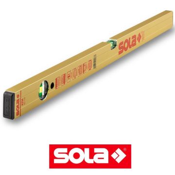 Livella In Alluminio SOLA Superprofessionale Magnetica 40-200 Cm