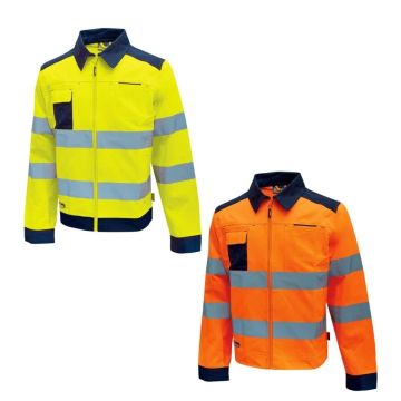 Giacca Da Lavoro FLUO U-POWER GLEAM In Diverse Colorazioni