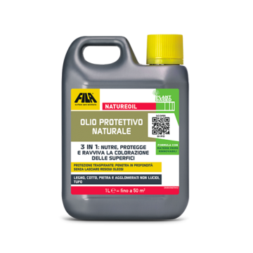 Olio Protettivo Naturale FILA NATUREOIL 3 In 1 Formati 1 e 5 Litri