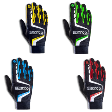 Guanti Da Gaming SPARCO HYPERGRIP+ In Microfibra e Gomma