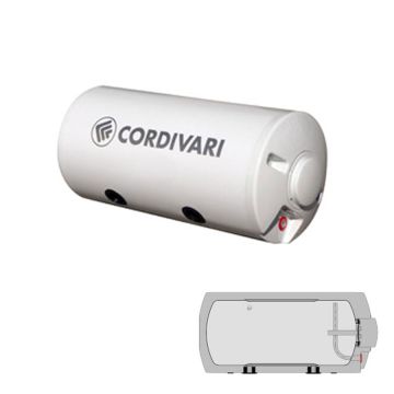 Bollitore Polywarm o Inox Cordivari INTERKA SOLARE 200 intercapedine per sistemi solari