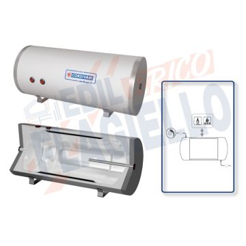 Cordivari Bollitore Polywarm Interka WB da 80 a 300 con Scambiatore ad Intercapedine per produzione di Acqua Calda Sanitaria a Coibentazione Rigida