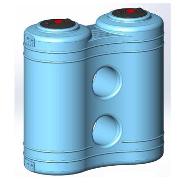 Serbatoio da Esterno Polietilene Stoccaggio Acqua JOLLY Rototec litri 2000