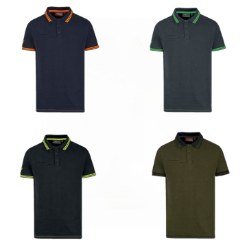 Polo Da Lavoro Donna Maglia U-Power WAY In Cotone Stretch